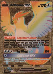 CUSTOM PLASTIC CARD: Articuno GX 171/168